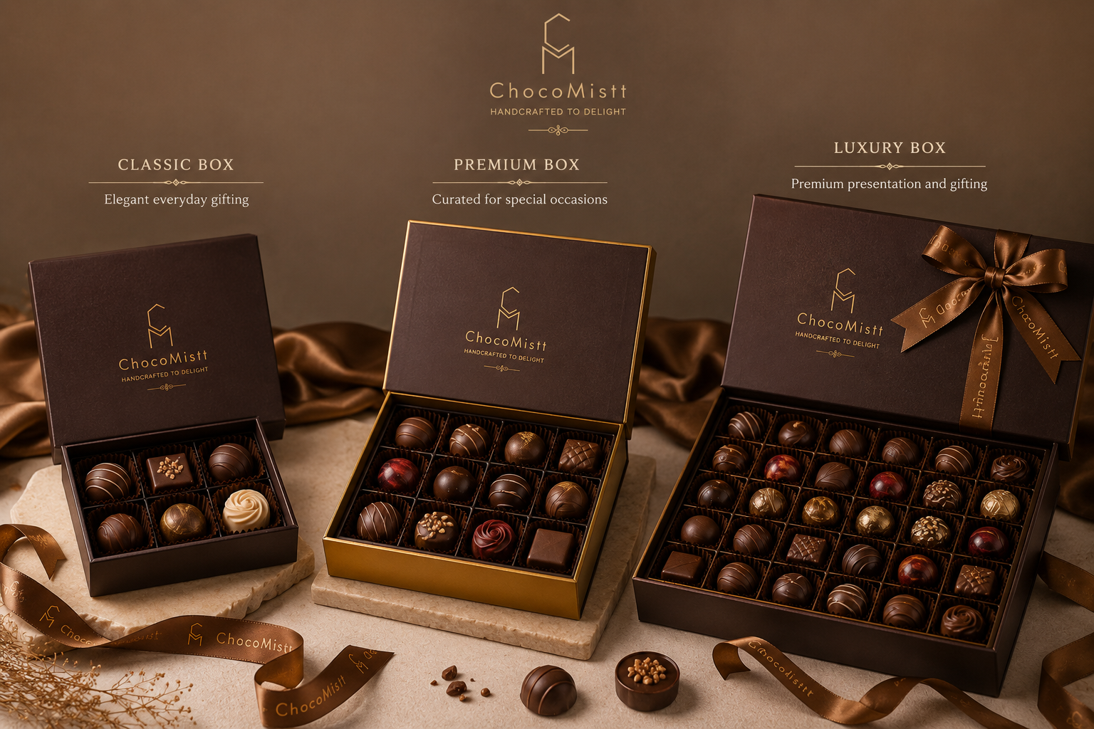 The Chocomistt Gift Boxes